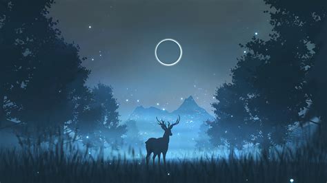 3840x2160 Reindeer Minimalism Art 4k 4K ,HD 4k Wallpapers,Images ...