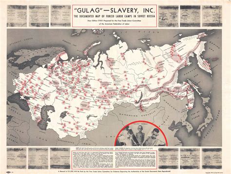 Map of Stalin’s GULAG - Forced Labor Camps in... - Maps on the Web