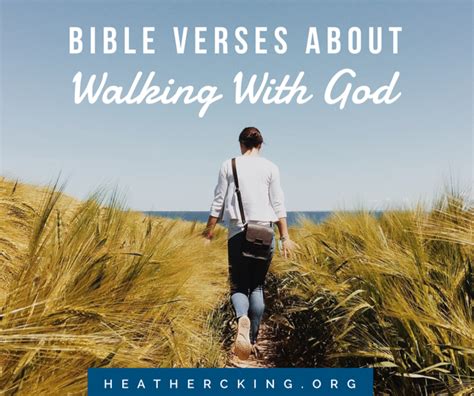 Bible Verses about Walking With God | Bible verses, Verses, Fear of the ...