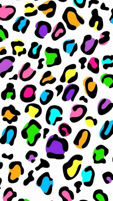 Rainbow Leopard Print Wallpaper | Leopard print wallpaper, Cheetah ...