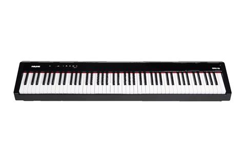 NUX NPK-10 88-KEY SCALED HAMMER-ACTION PORTABLE DIGITAL PIANO KEYBOARD ...