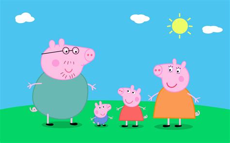 A LOVELY DAY FOR ENGLISH: PEPPA PIG CHARACTERS