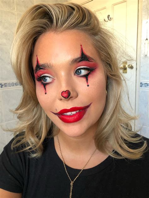 A Halloween clown makeup look I did 🥰 : r/MakeupAddiction