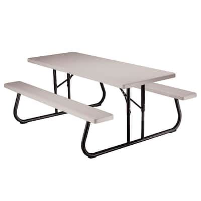 Lifetime6 ft. Folding Picnic Table with Benches