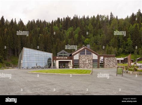 Vest-Telemark Museum in Tokke in Southern Norway, consists of old ...