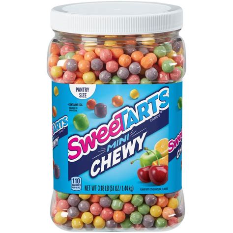 SweeTARTS Mini Chewy Candy Canister, 51 Oz - Walmart.com | Sweetarts ...