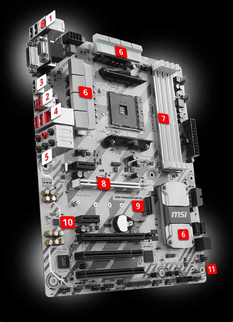 B350 TOMAHAWK ARCTIC | Motherboard - The world leader in motherboard ...