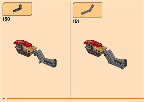 LEGO 71773 Kai's Golden Dragon Raider Instructions, Ninjago - Crystalized