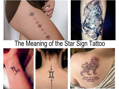 The Meaning of the Star Sign Tattoo: history of the picture, photos ...