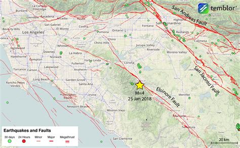 southern-california-earthquake-map - Temblor.net