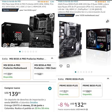 Which is better? Asus Prime B550-Plus or MSI B550 A-Pro? : r/pcmasterrace