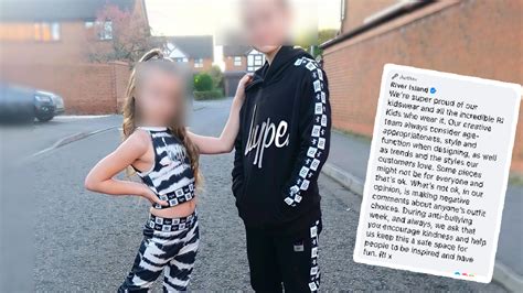 River Island defends 'inappropriate' kids outfit as debate rages