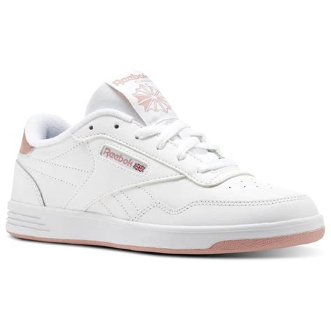 Reebok Women's Club MEMT Sneaker - White/Pink | Shop Your Way: Online ...