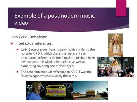 Postmodern Music Video