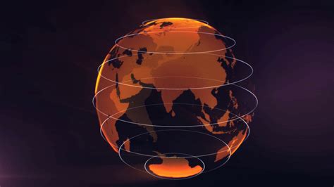 Spinning Globe After Effects Template Free