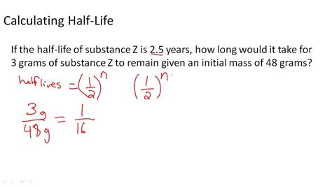 Half life equation - currentvica