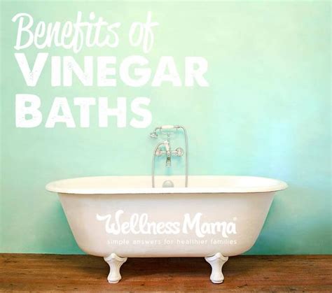 Benefits of Vinegar Baths | Wellness mama, Vinegar benefits, Bath benefits