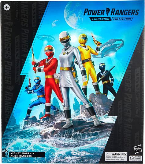 Power Rangers Lightning Alien Rangers of Aquitar 5 Pack