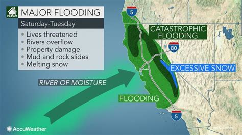 Life-threatening flooding for California starting this weekend ...