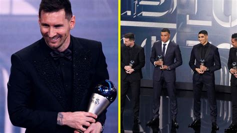 Lionel Messi wins FIFA Best Men's Player award and surpasses Cristian ...