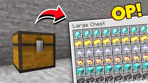 Minecraft, But Chest Gives UNLIMITED OP Items..... - Minecraft videos