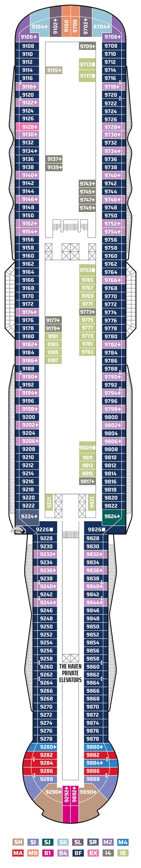 Norwegian Aqua Cruise Ship | Deck Plans | Norwegian Cruise Line