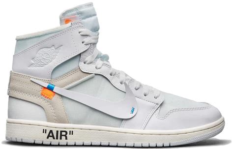 Off White x Air Jordan 1 Retro High White - StockX News