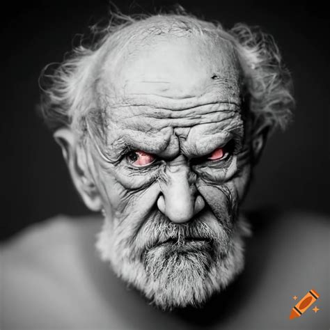 Angry old man