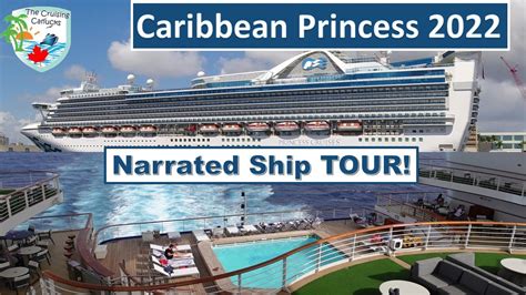 Caribbean Princess Ship Tour 2022 - Narrated full Walkthrough - YouTube