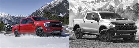 2023 Ford F-150 vs 2023 Chevrolet Silverado 1500 - Napa Ford