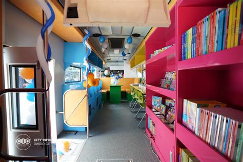 CLIC unveils new mobile library bus - City Government of Davao