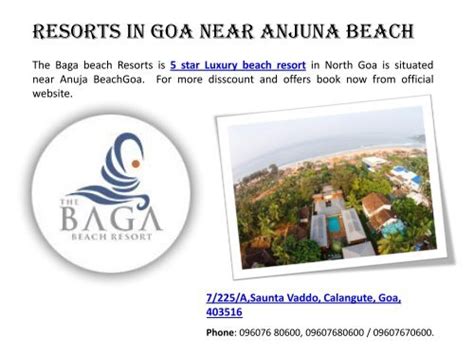 The Baga Beach Resort, Goa