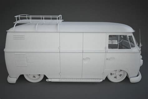 VW T1 Custom Bus 3D model | CGTrader