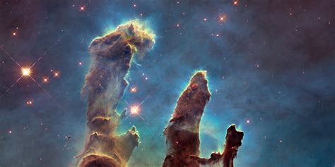 Hubble Retakes Iconic 'Pillars Of Creation' Image, Looks Even More ...