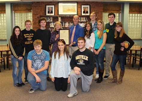 MO State Legislature Honors Oakville High School Students | Mehlville ...