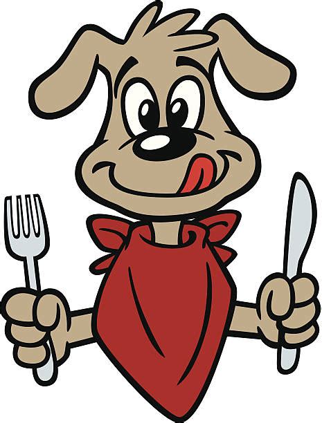 Best Dog Eating Illustrations, Royalty-Free Vector Graphics & Clip Art ...