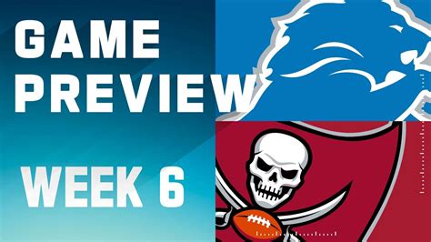 Detroit Lions vs. Tampa Bay Buccaneers | 2023 Week 6 Game Preview - YouTube