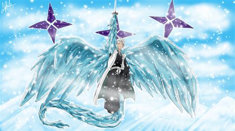 Hitsugaya Toshiro Bankai by SilverDrawing88 on DeviantArt