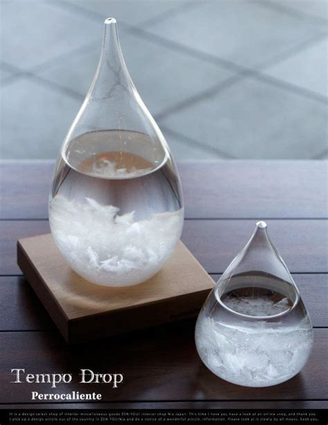 Tempo Drop Weather Forecasting Storm Glass - GetdatGadget | Diy gadgets ...