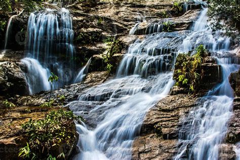 ngao waterfall, ranong province, thailand 1323394 Stock Photo at Vecteezy