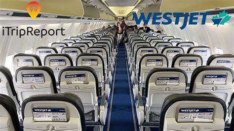 WestJet 737-800 Economy Class Trip Report - YouTube