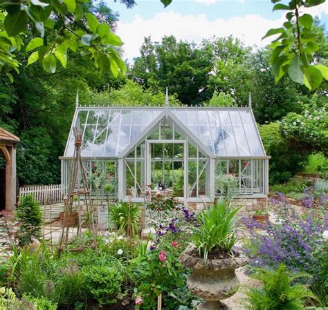 Glass House in Cottage Garden | Cottage garden, Greenhouse, Garden ...