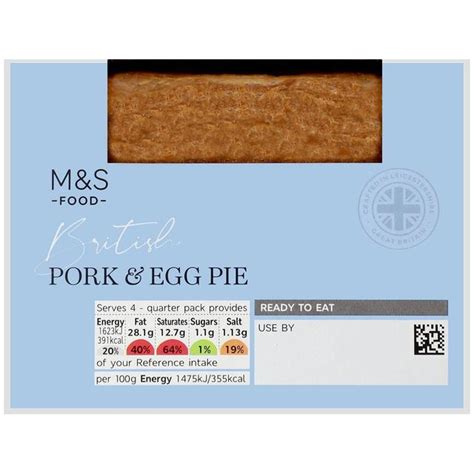 M&S British Pork & Egg Gala Pie | Ocado