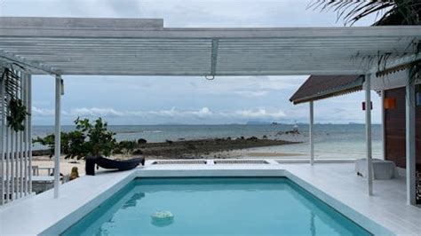 Infinity Pool In Front of a Beach Free Stock Video Footage, Royalty ...