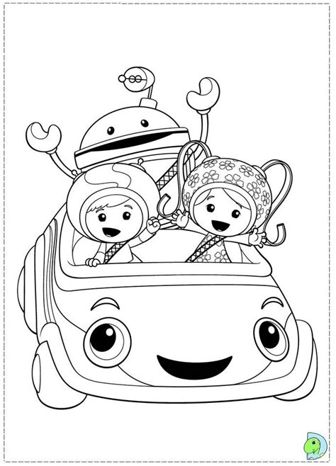 Team Umizoomi Colouring Pages (page 2)