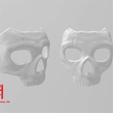 Download 3D printer templates Simon Ghost Riley Mask Call Of Duty cod ...