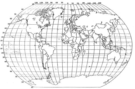 Latitude And Longitude Printable Worksheets - Lines of Latitude and ...