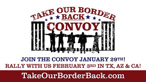 Take Our Border Back Southern Border Convoy Promo Video