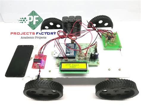 DTMF Based Robot | Electrical & Electronics Projects | Academic Projects