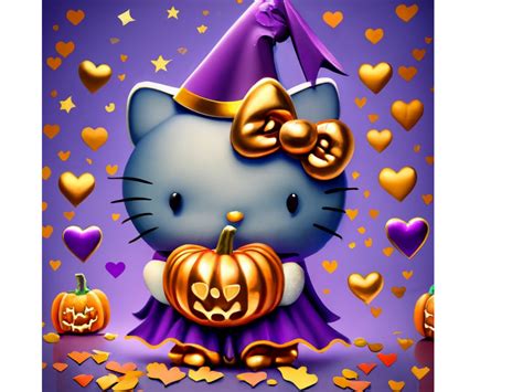 Halloween pumpkins, Hello Kitty, by bob samy on Dribbble